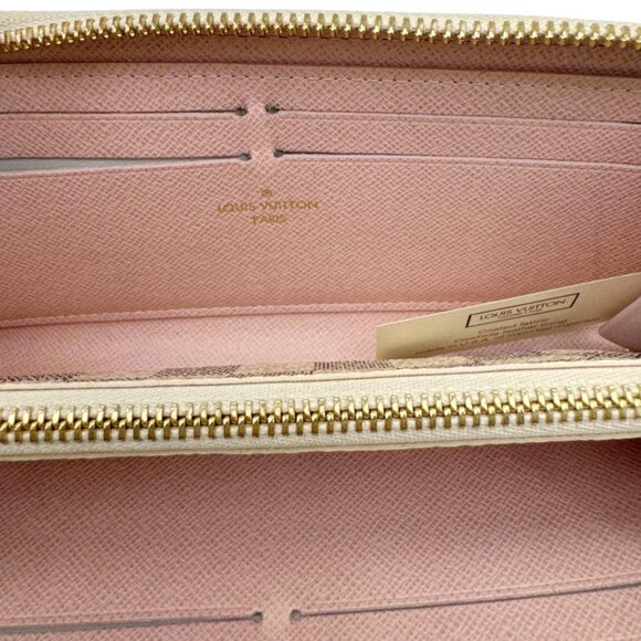 Louis Vuitton  Damier Azur Zippy Wallet Rose Ballerine - Picture 11 of 12